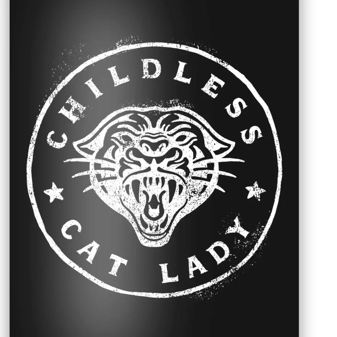 Childless Cat Lady Poster