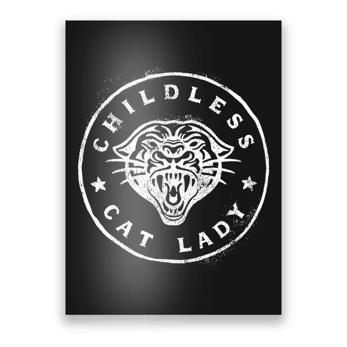 Childless Cat Lady Poster