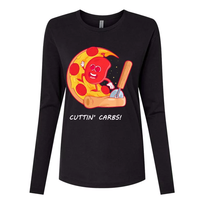 Cuttin' Carbs LWEP Womens Cotton Relaxed Long Sleeve T-Shirt