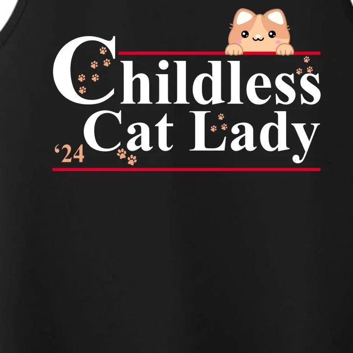 Childless Cat Lady 2024 Kamala Harris Election Performance Tank