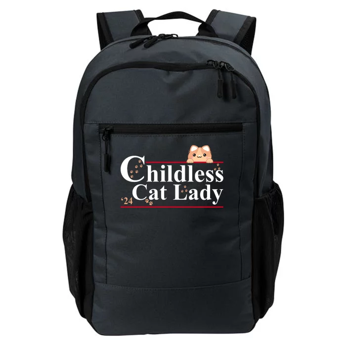 Childless Cat Lady 2024 Kamala Harris Election Daily Commute Backpack