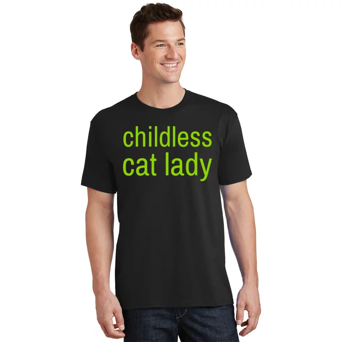 Childless Cat Lady Funny Vote 2024 T-Shirt