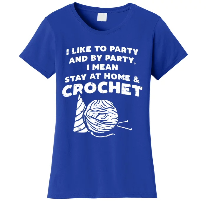 Crocheting Crochet Lover Crochet Yarn Crochet Gift Women's T-Shirt