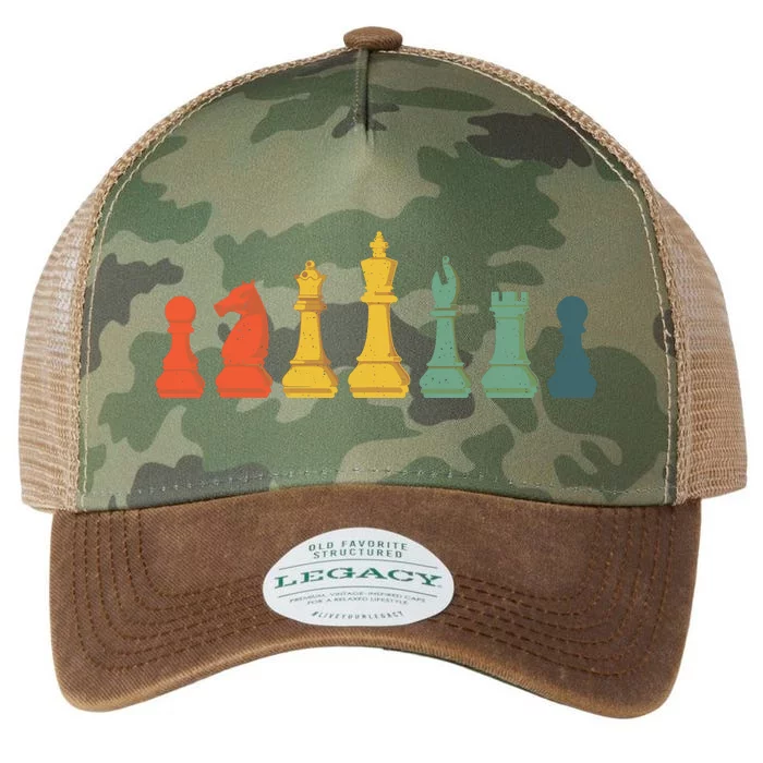 Cool Chess Lover Art For Boy Chess Players Novelty Legacy Tie Dye Trucker Hat