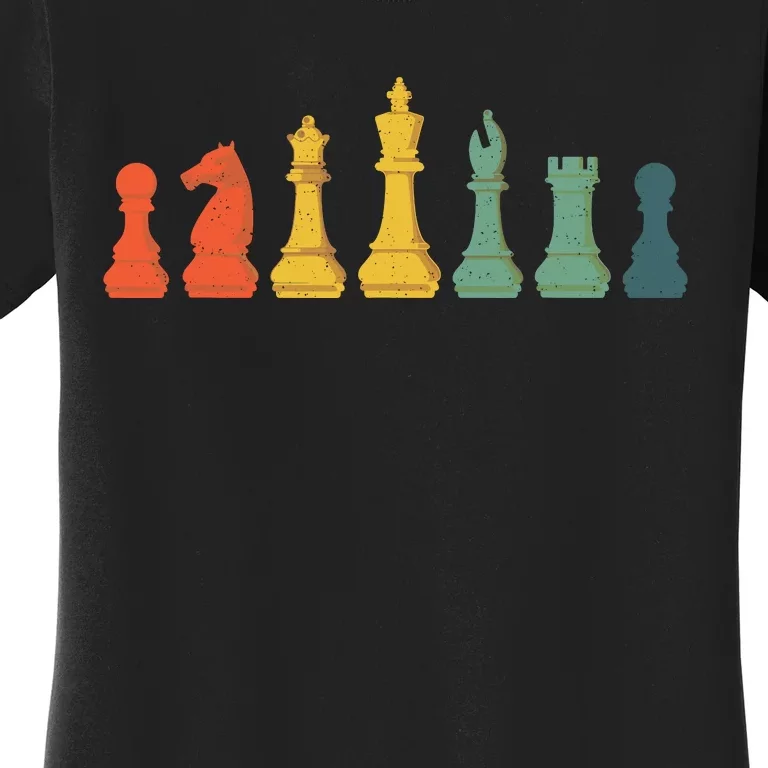 Cool Chess Lover Art For Boy Chess Players Novelty Women's T-Shirt