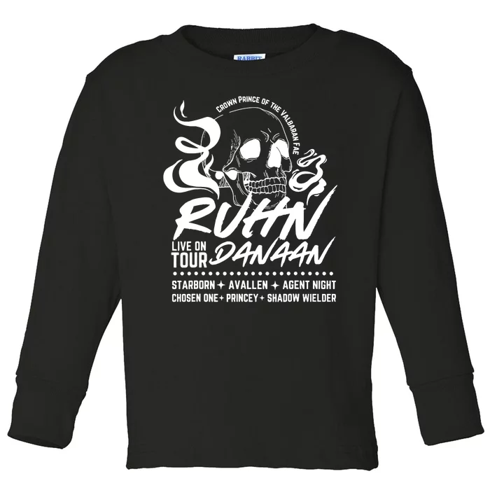 Crescent City Lunathion Run Danaan E Umbra Mortis Toddler Long Sleeve Shirt