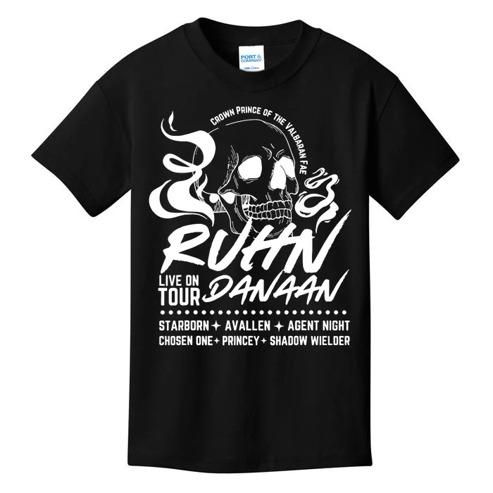 Crescent City Lunathion Run Danaan E Umbra Mortis Kids T-Shirt