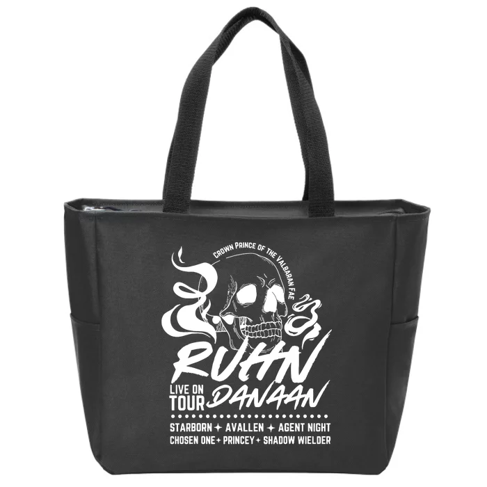 Crescent City Lunathion Run Danaan E Umbra Mortis Zip Tote Bag