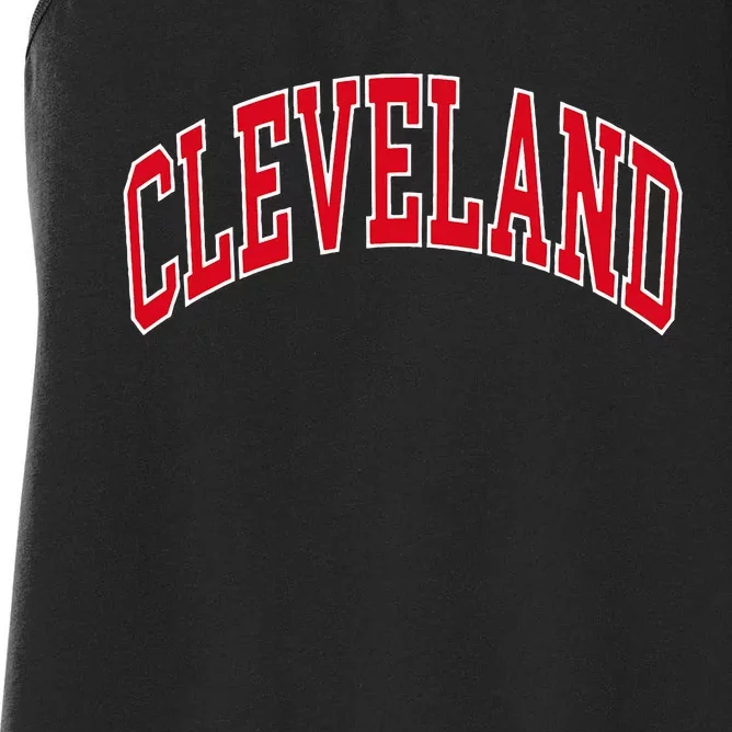 Cleveland Women's Racerback Tank