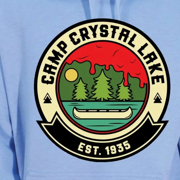 Camp Crystal Lake Unisex Surf Hoodie