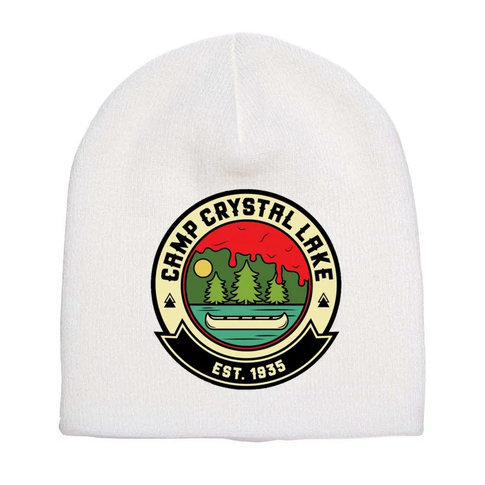 Camp Crystal Lake Short Acrylic Beanie