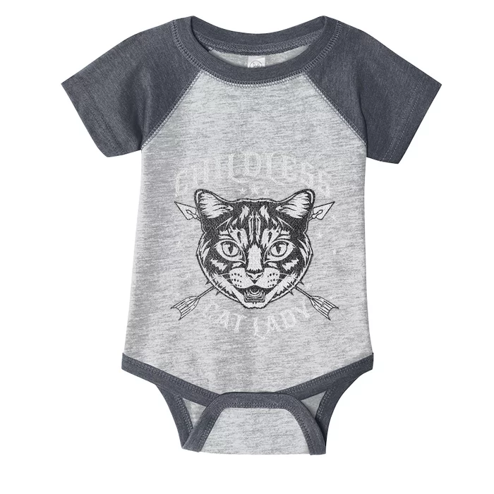 Childless Cat Lady Cat Ladies For Kamala Harris 2024 Infant Baby Jersey Bodysuit