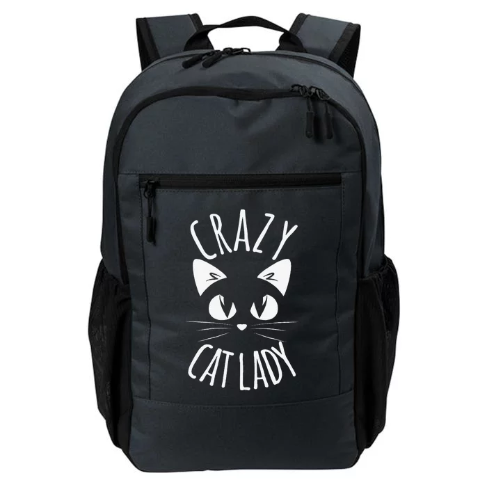 CRAZY CAT LADY Funny Fur Mom Mothers Day Christmas Birthday Daily Commute Backpack