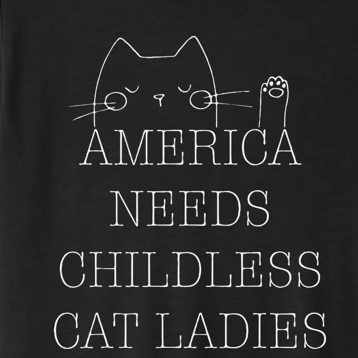 Childless Cat Ladies Vote 2024 ChromaSoft Performance T-Shirt