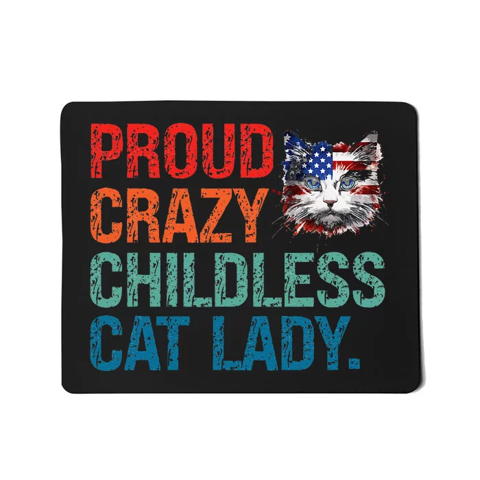 Childless Cat Ladies Vote Blue In November Democrats Liberal Mousepad