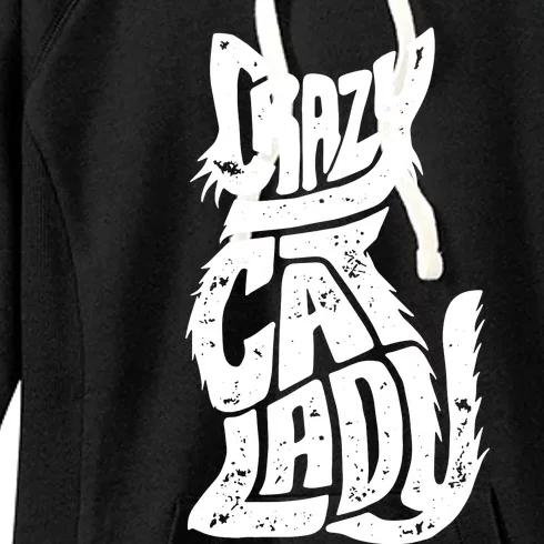 Crazy Cat Lady Women's Fleece Hoodie