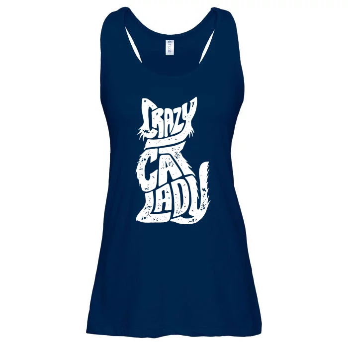 Crazy Cat Lady Ladies Essential Flowy Tank