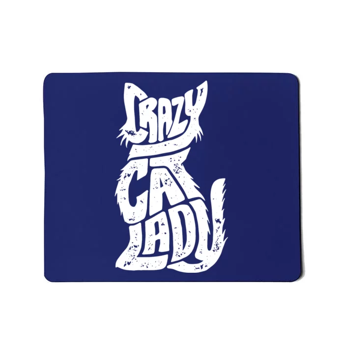 Crazy Cat Lady Mousepad