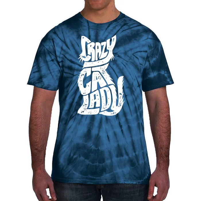 Crazy Cat Lady Tie-Dye T-Shirt