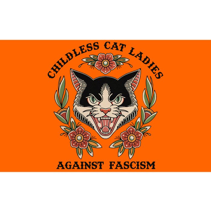 Childless Cat Ladies Against Fascism Bumper Sticker