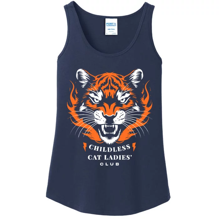 Childless Cat Ladies Ladies Essential Tank