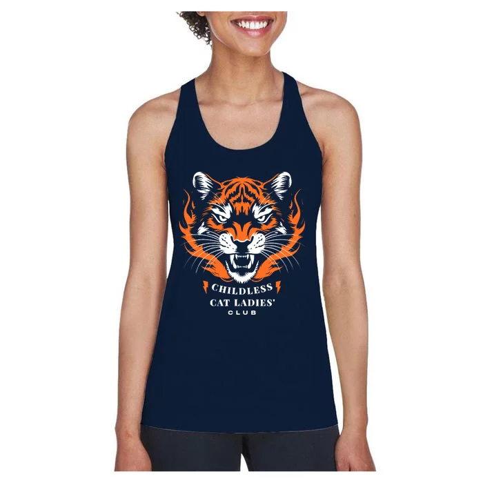 Childless Cat Ladies Women's Racerback Tank