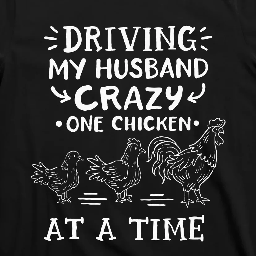 Crazy Chicken Lady Funny Chicken T-Shirt