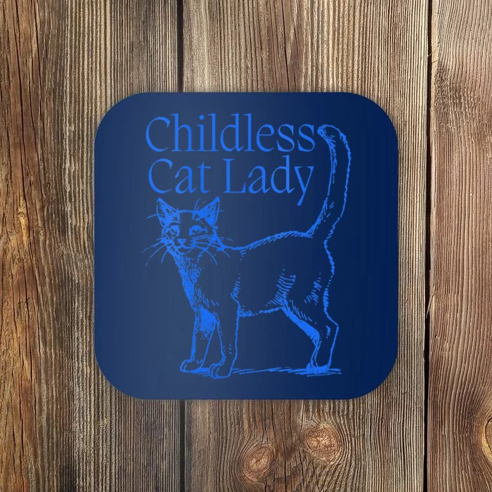 Childless Cat Lady Coaster