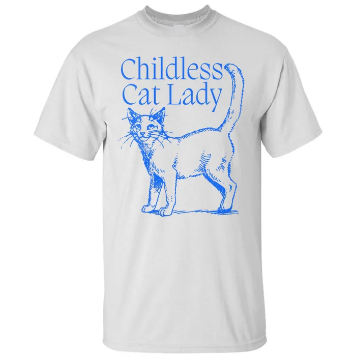 Childless Cat Lady Tall T-Shirt