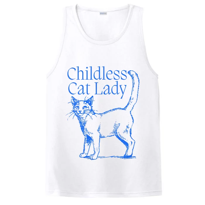 Childless Cat Lady Performance Tank