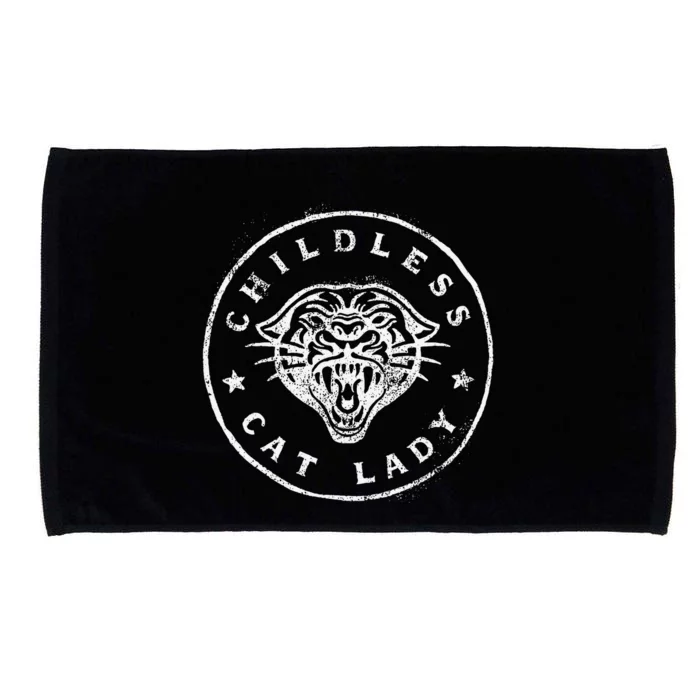 Childless Cat Lady Microfiber Hand Towel