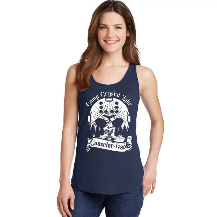 Camp Crystal Lake Counselor 1980 Ladies Essential Tank