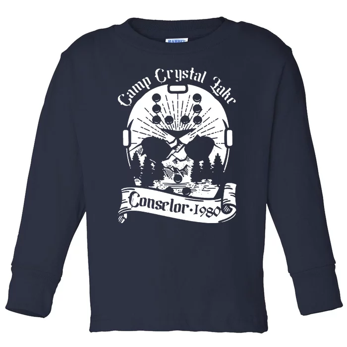 Camp Crystal Lake Counselor 1980 Toddler Long Sleeve Shirt