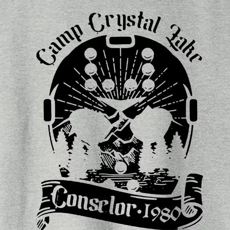 Camp Crystal Lake Counselor 1980 Women's Crop Top Tee