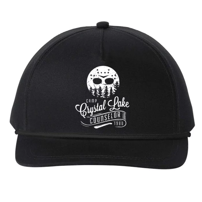 Camp Crystal Lake Counselor Snapback Five-Panel Rope Hat