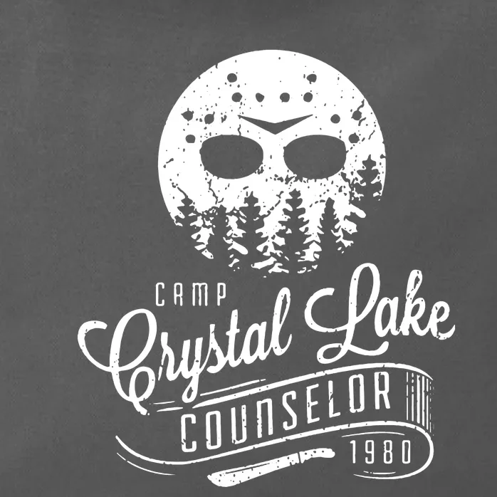 Camp Crystal Lake Counselor Zip Tote Bag