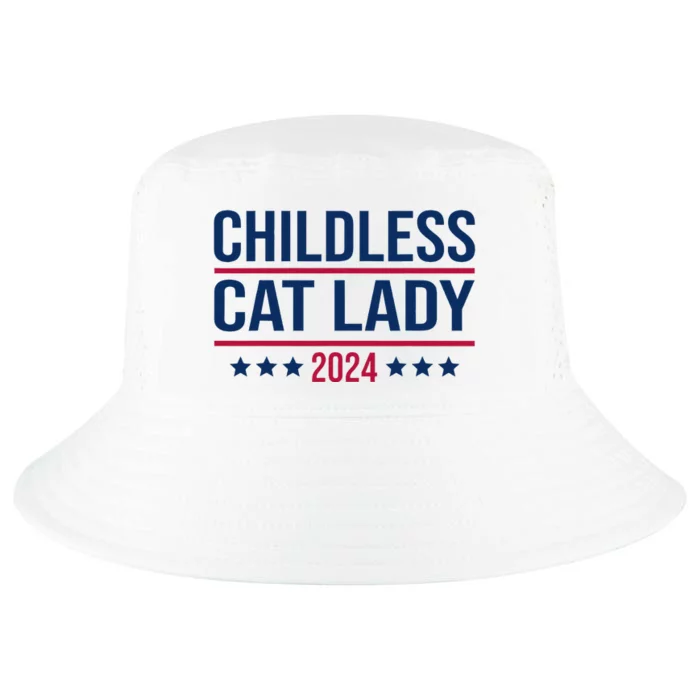 Childless Cat Lady 2024 For President Cool Comfort Performance Bucket Hat