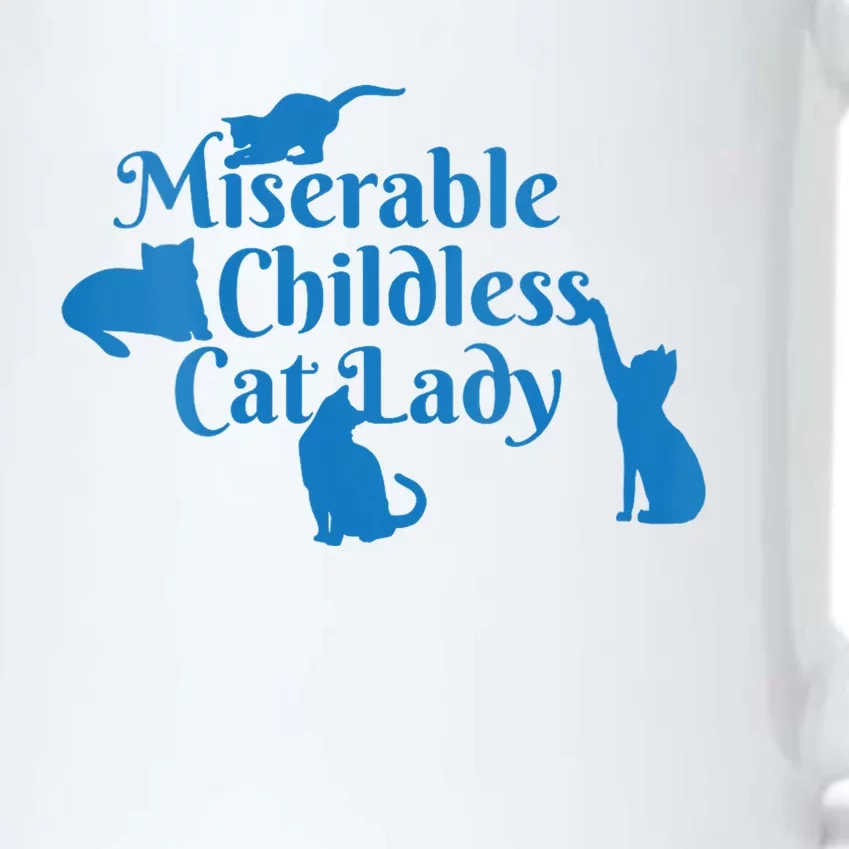 Childless Cat Lady 2024 Ladies Is Voting Kamala Black Color Changing Mug