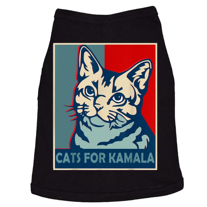 Childless Cat Lady Is Voting Kamala Harris President 2024 Doggie Tank