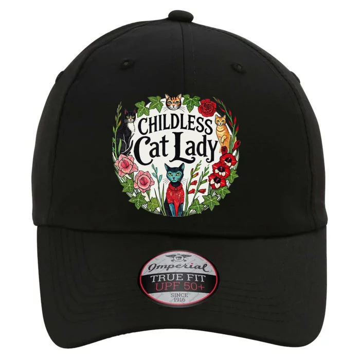 Childless Cat Lady Illustration The Original Performance Cap