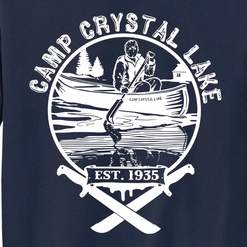 Camp Crystal Lake Tall Sweatshirt