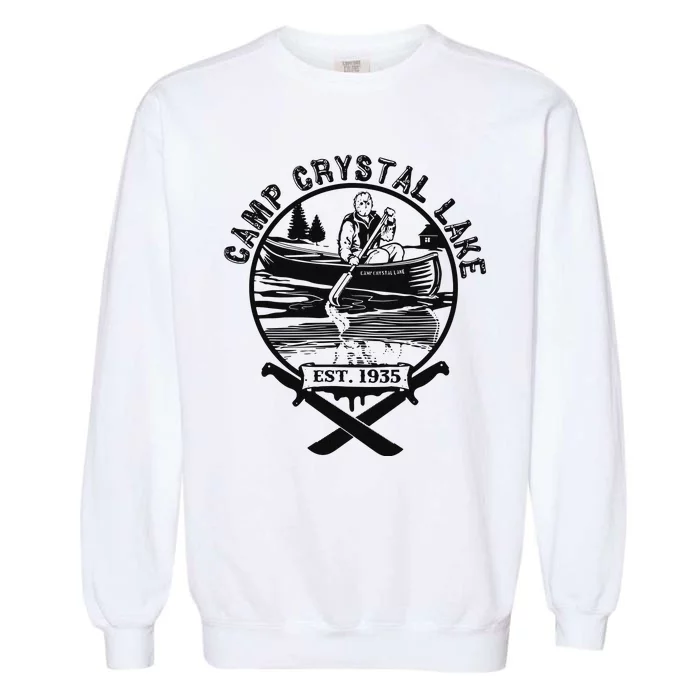 Camp Crystal Lake Garment-Dyed Sweatshirt