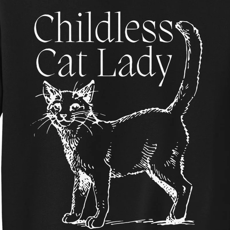 Childless Cat Lady Kamala 2024 Sweatshirt