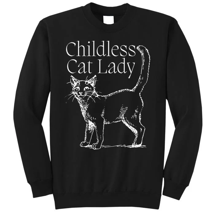 Childless Cat Lady Kamala 2024 Sweatshirt