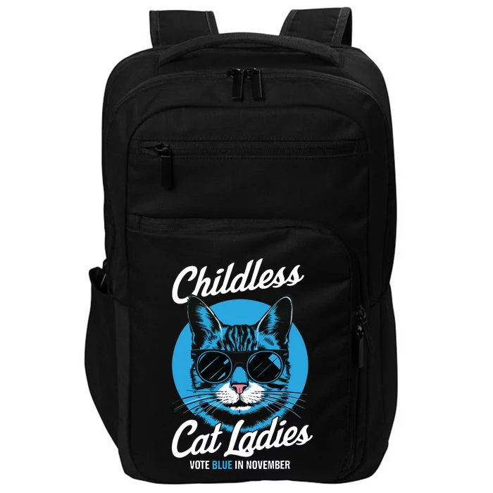 Childless Cat Lady Impact Tech Backpack