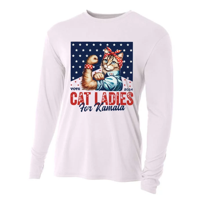 Childless Cat Ladies Cooling Performance Long Sleeve Crew