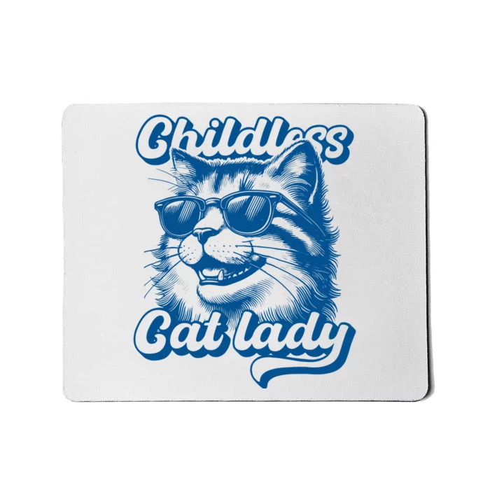 Childless Cat Ladies Against Fascism Mousepad