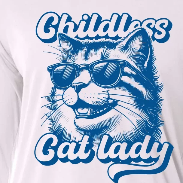 Childless Cat Ladies Against Fascism Cooling Performance Long Sleeve Crew