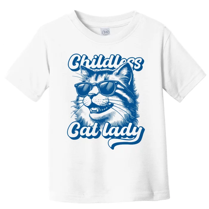 Childless Cat Ladies Against Fascism Toddler T-Shirt