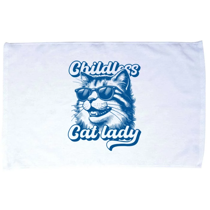 Childless Cat Ladies Against Fascism Microfiber Hand Towel